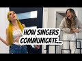 How Singers Communicate... #Shorts
