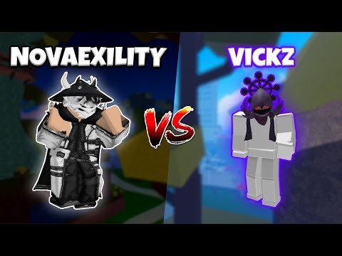 NovaExility vs Professor VickZ | Blox Fruits PVP