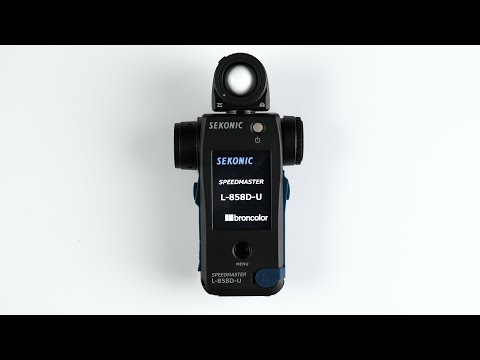 Quick start video for the  Sekonic Radio Transmitter for L858D Broncolor 