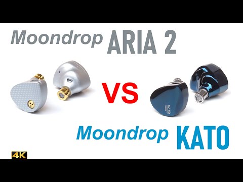 Moondrop Aria 2 vs Moondrop Kato  - IEM sound comparison