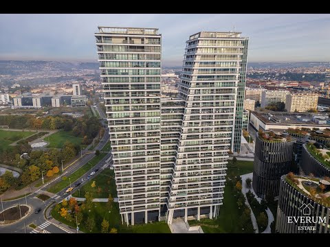 V-Tower Praha | Prodej luxusního bytu 2+kk (63 m²) s terasou