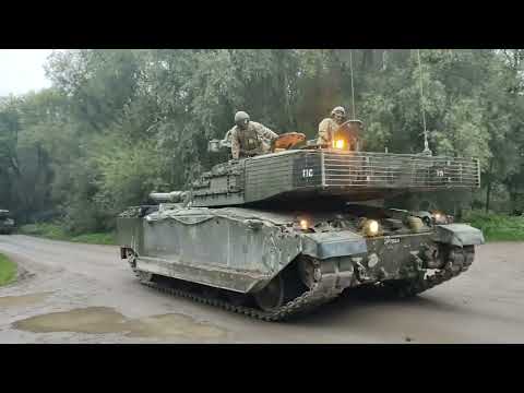 Challenger 2 on the move