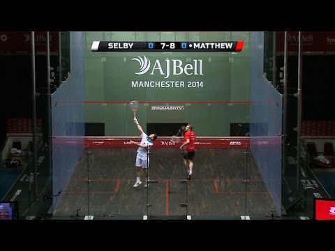 Squash: MegaRallies EP130 : Selby v Matthew - British Grand Prix 2014