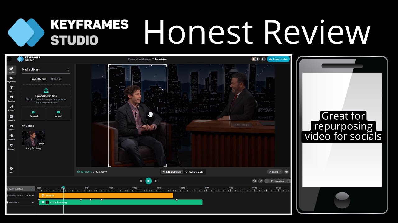Keyframes Studio Review - Great for socials, but is it great for you?