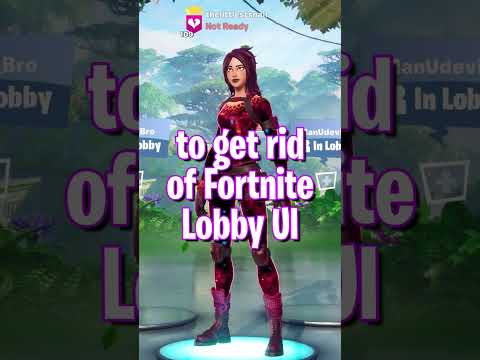Make Your Fortnite Lobby Look CLEAN ✨