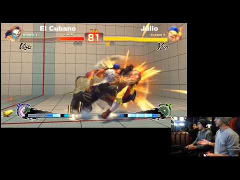 El Cubano vs Julio - SFIV AE 2012 Finals