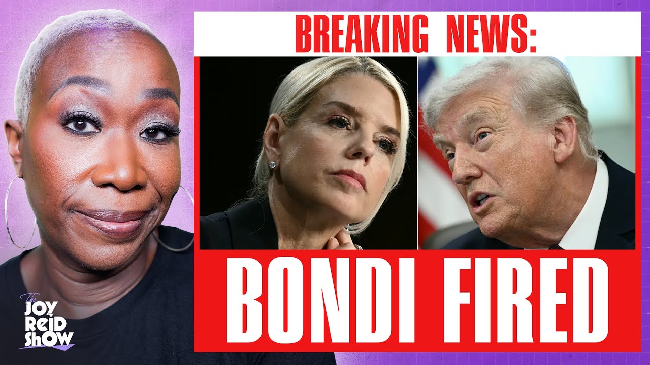 BREAKING NEWS: Bondi FIRED | The Joy Reid Show LIVE!