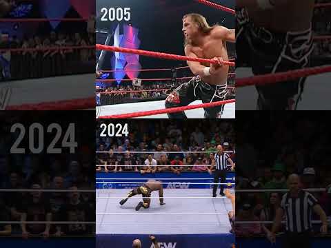 One move, one Shelton Benjamin, 19 years apart #aew #wwe