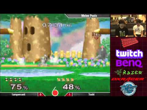 Shadowloo Showdown 6 Melee Pools - 1ampercent vs Toshi