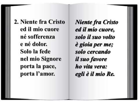 74 Niente fra cristo ed il mio cuore - Innario Chiesa Cristiana Avventista del Settimo Giorno 2014