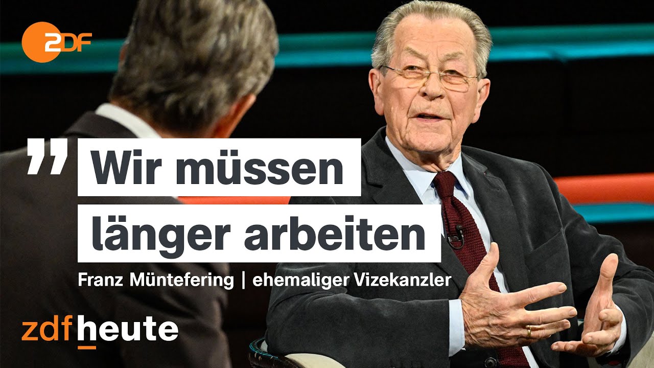 Rentner und Gen Z: Müssen alle länger und mehr arbeiten? | Markus Lanz vom 29. Mai 2025