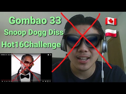 GOMBAO 33 - #hot16challenge2​ (snoop dogg diss) | REACTION (Reacting To Polish Rap)