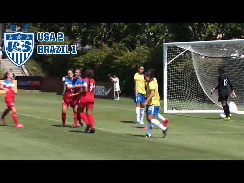 U-20 WNT vs. Brazil: Highlights - June 6, 2015