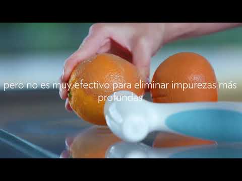 Demo de limpieza ageLOC LumiSpa con naranjas  1080p 24fps H264 128kbit AAC