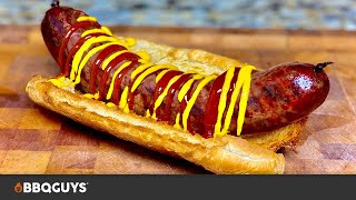 All-American Grilled Hot Dog Recipe | BBQGuys