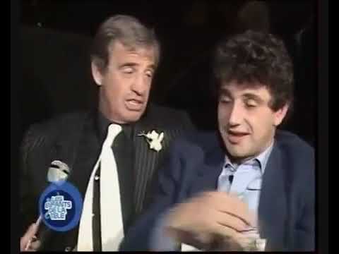 Coluche , Belmondo et Boujenah fou rire 1985