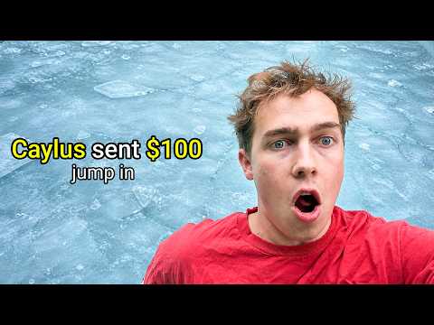 $1 = 1 second in WORLDS COLDEST POOL
