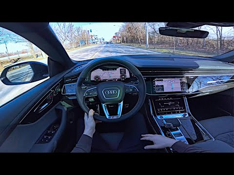 New Audi Q8 Facelift 2024 Test Drive POV