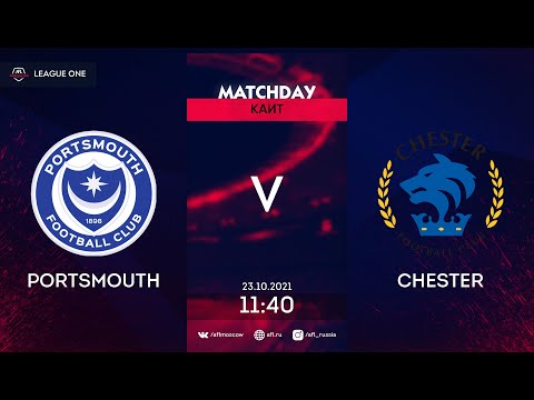 AFL21. England. League One. Day 15. Portsmouth - Chester