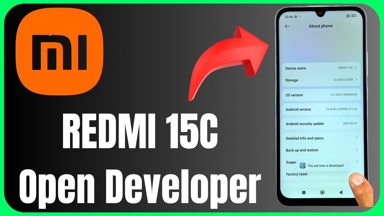 Redmi 15C Developer Settings | Hidden Features Unlocked