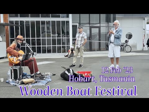 Busking @ Australian Wooden Boat Festival - ‘Voodoo Chile’