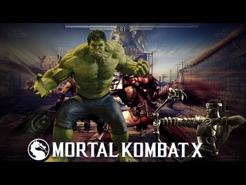 THEY PULLED OUT THE INCREDIBLE HULK| Mortal Kombat part 4 | Ps4 Gameplay