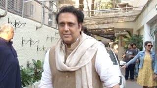 Govinda Snapped With Son And Daughter At Super Sunny Sound