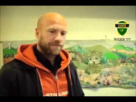 2009-10-16 Olof Persson inför Åhus IF