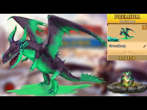 Premium "Greenkeep" Max Level 150 Titan Mode - Dragons:Rise of Berk