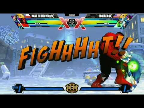 "BBR" UMvC3 Grand Finals AT CEO2016 - KANE BLUERIVER vs FLOCKER (1080p HD)