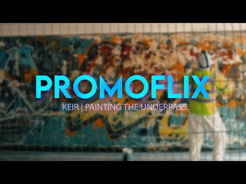 Highways TV KIER | PAINTING THE UNDERPASS | PROMOFLIX