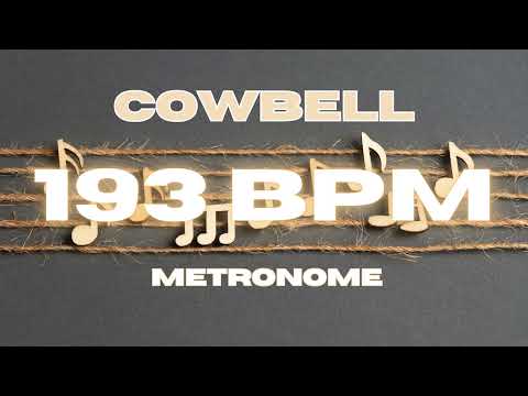 193 BPM - Cowbell Metronome