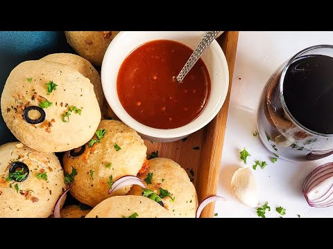 Pizza Bombs Recipe / How To Make Pizza balls / pizza Pockets recipe/ Kitchen diaries by zubda