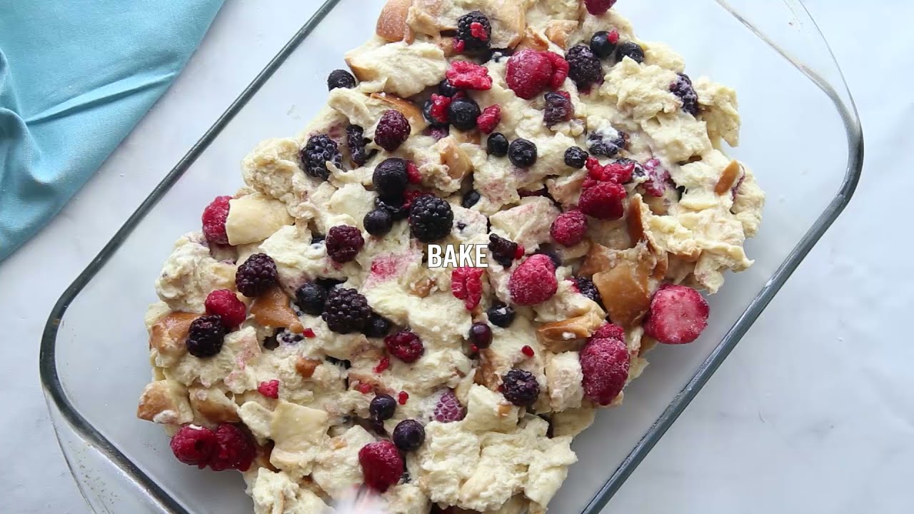 How to Make Berry Bread Pudding