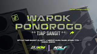 Download lagu DJ WAROK PONOROGO x TJAP SANGIT❗MIDDLE GURIH ° BAS ATOSSS TOSS‼️ BY@kmmusic1205  mp3