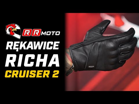 RICHA CRUISER 2 _ klasyczne czy perforowane? Sprawdzamy wentylację i ochronę w rękawicach