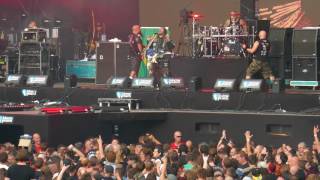 Max &amp; Iggor Cavalera Return to Roots - Born Stubborn - live at Lokerse Feesten 2017 (4K)