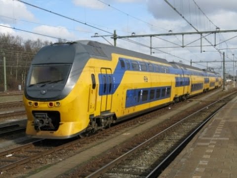 Passenger Trains in the Hague, Netherlands