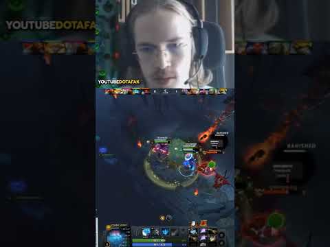 This is how Topson destroyed SEA mid lane and climbing to TOP MMR 😱😱 #shorts #dota2shorts