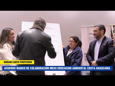 Acuerdo Marco de Colaboración Mesa Educación Ambiental Costa Araucanía