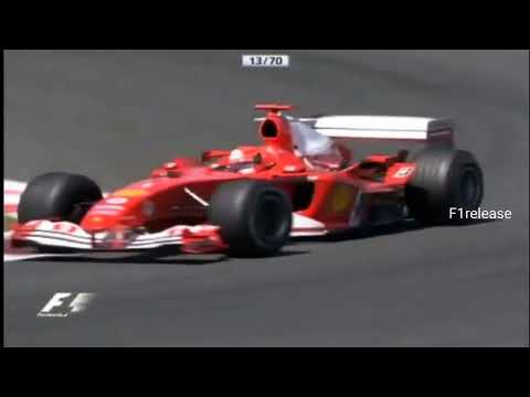 Never seen before F1 2004 M. Schumacher Wins With a 4-Stop Strategy French GP#F1release