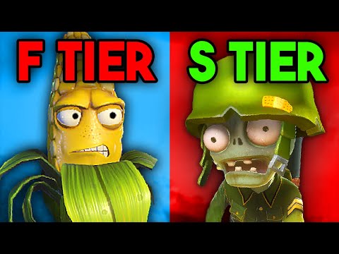The ULTIMATE Garden Warfare Tier List