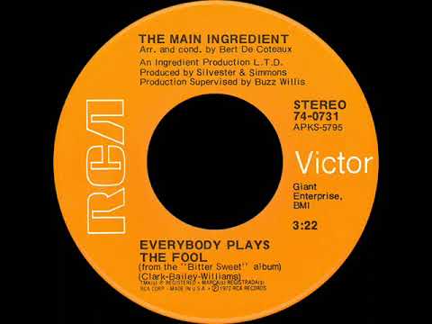 Main Ingredient -  Everybody Plays The Fool