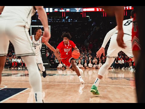 Texas Tech Basketball vs. No. 3 Duke: Anderson, Toppin Presser | Dec. 20, 2025