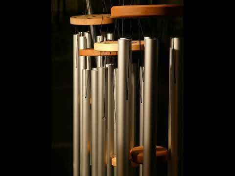 Relaxing wind chimes sound. Peaceful wind chimes music.Wind chimes for meditation, study and sleep.