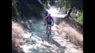 preview picture of video 'Mount Diablo State Park - Descending Wall Point (Dusty Trail) to Stage Rd w/GoPro hero helmet'