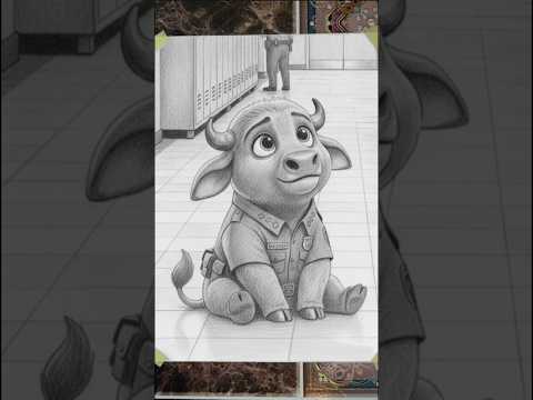 I DREW 🩷ZOOTOPIA AS REAL HUMANS✍️  #zootopia #zootopia2 #shorts #draw#ardrawing#nickewilde #art