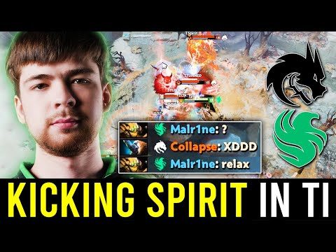 "How MALR1NE kicked Team Spirit out of TI14 with his Sand King.."