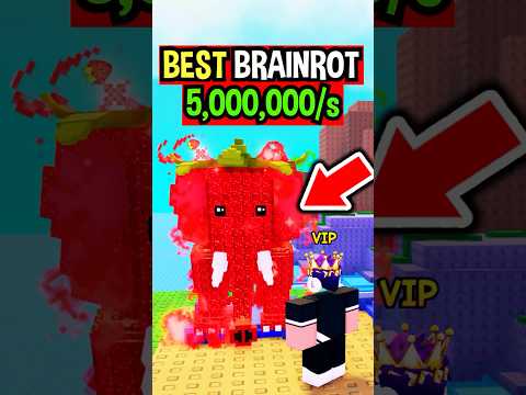 BEST STRAWBERRY ELEPHANT BRAINROT in Plants Vs Brainrots..