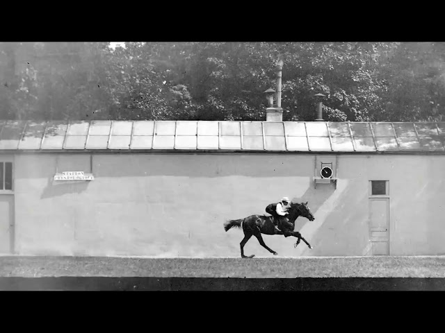 CHEVAL NOIR MONTE, GALOP 1899 Silent film Étienne Jules Marey